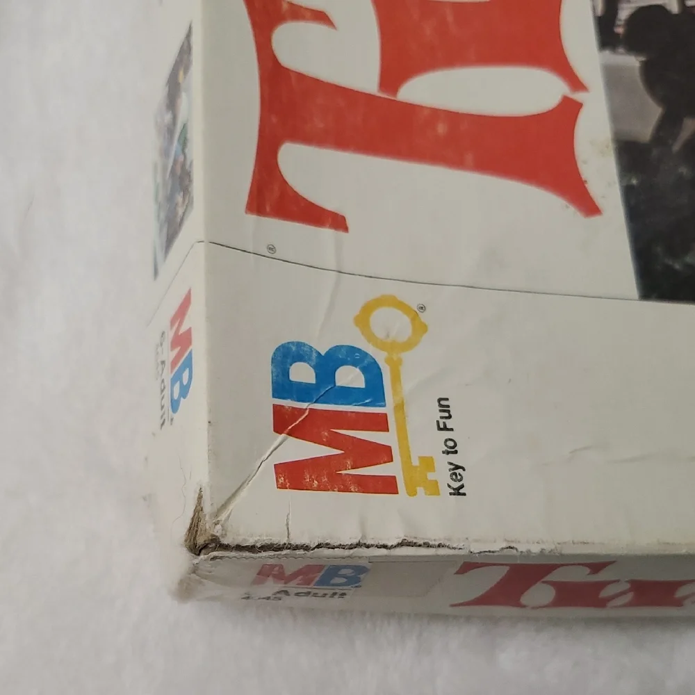 Vintage 1966 Twister Game Mat with Spinner Milton Bradley In Original Box